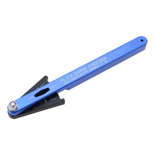 ECSiNG 1pc Aluminum Alloy Bicycle Chain Wear Indicator Checker Compatible with Shimano Compatible with SRAM Compatible with KMC Compatible with Campagnolo