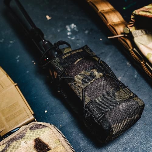 High Speed Gear Black Radio Pop-Up Taco MOLLE Pouch - Tactical Military & Police Gear