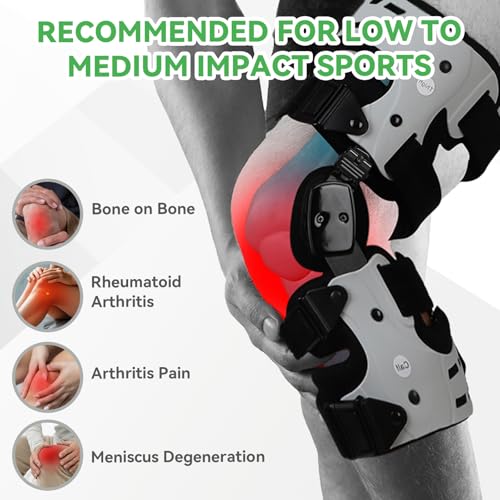Orthomen OA Unloader Knee Brace for Osteoarthritis - Left Side