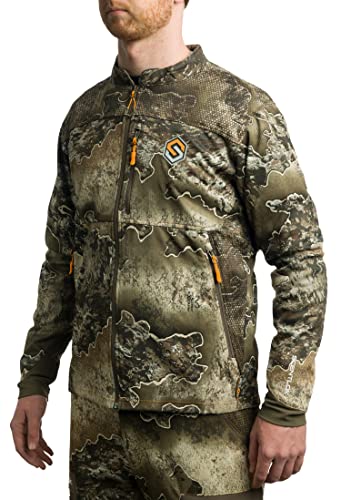 ScentLok Savanna Fuse Men's Lightweight Realtree Escape Camo Hunting Jacket, Large