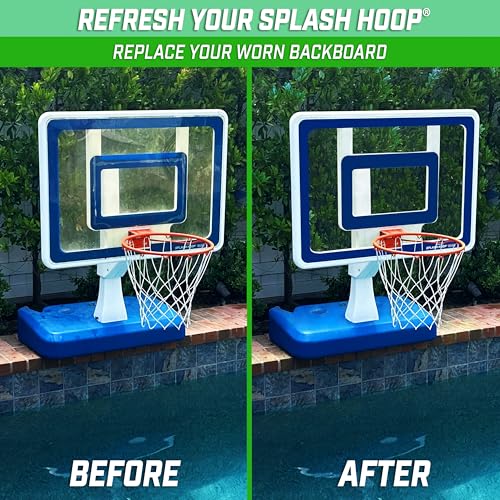 GoSports Splash Hoop Elite Pool Backboard Replacement - Backboard Only