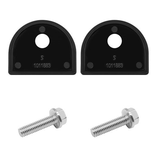 CLUBRALLY Golf Cart Front Top Strut Mount Pads with Stainless Steel Screws Kit, Fit for Club Car DS 1982-2000