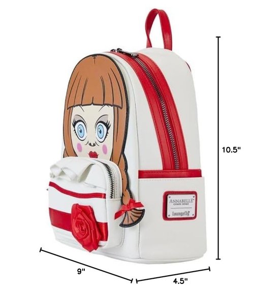 Loungefly WB Annabelle Cosplay Mini Backpack