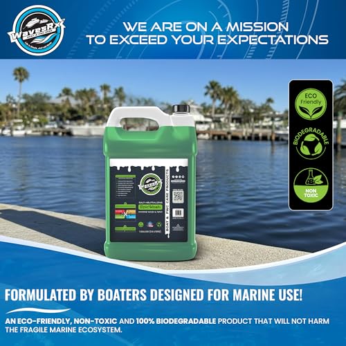 WAVESRX 128oz Salt Neutralizing Boat & Jet Ski Wash with SiO2 Protection
