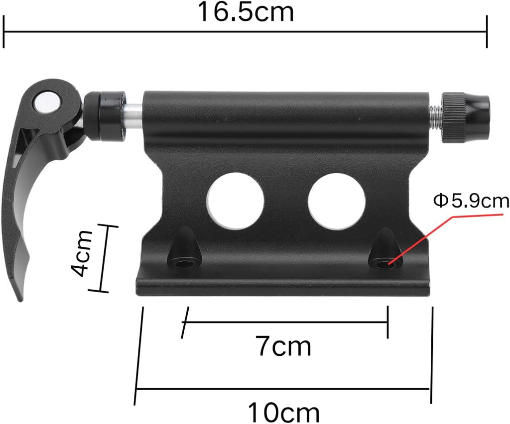 Skiennix Quick Release Fork Mount - Durable Alloy Bike Block for Secure Transportation
