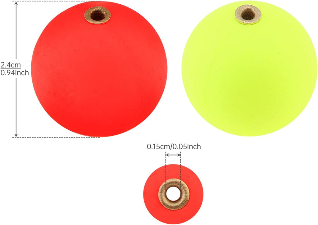 OriGlam Fishing Bobber Set - 20 Foam Slip Floats for Crappie, Trout, Bass & Panfish | Durable & Lightweight