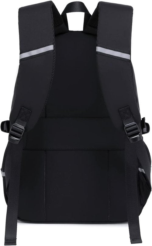 Abshoo Big Student Laptop Backpack - Stylish Black Bookbag for College & High School Girls