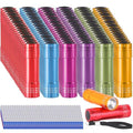 120 Pack Mini LED Flashlights Bulk with Batteries for Emergency, Party & Gift