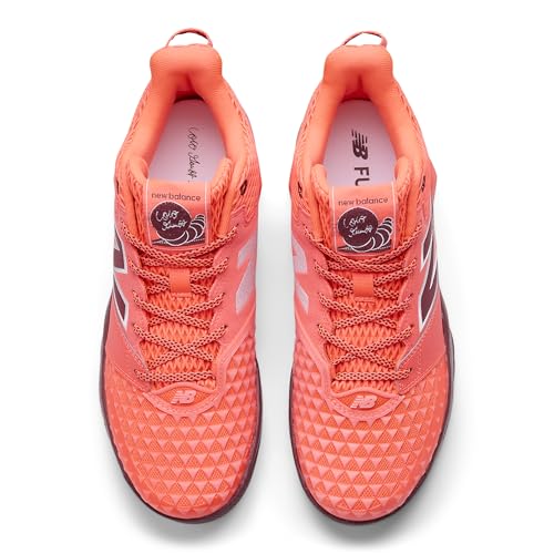 New Balance Women's Coco CG2 Tennis Shoes - Wide 6.5 Urgent Red Burgundy
