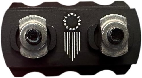 Continental Liberty MLOK Picatinny Accessory Rail Section - Ultralight 6061 Aluminum Mount for Lights, Lasers, Grips | Available in 3, 5, 7, or 9 Slots
