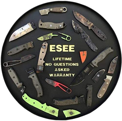 ESEE Arrowhead Wallet with 2 AH-1 Arrowheads
