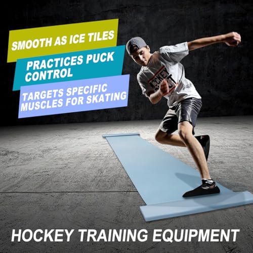 6ft Hockey Slide Board Training Aid for Balance & Skill Improvement