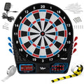 Viper 777 Electronic Soft Tip Dart Board - 15.5 Inch, 43 Games, Bilingual Voice