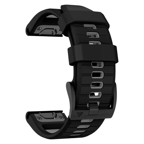 OVERSTEP Compatible with Fenix 7X Bands, 26mm Width Soft Silicone Replacement Strap for Fenix 7X Pro/6X/5X/3 Smartwatch