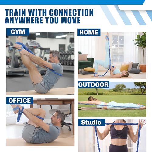 Fabric Covered Resistance Band for Pilates & Strength Training - 7 ft