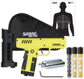 Sabre Home Defense Projectile Launcher - Large Size with 7 Impact Projectiles | 40% More Stopping Power