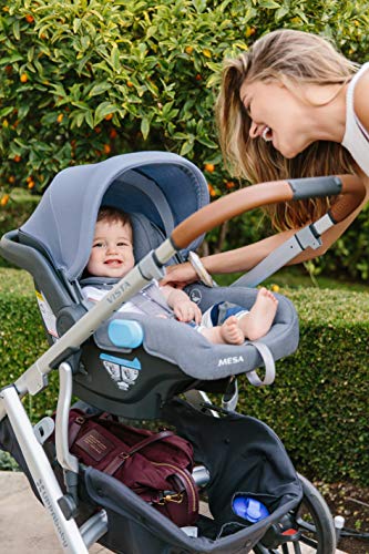 Full Grain Leather Handlebar Cover for Vista Strollers - 2 Pack, Reach Certified