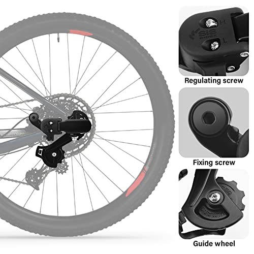 6/7-Speed Bike Rear Derailleur - Aluminum Alloy, Direct Mount