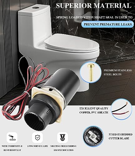 Jabsco Marine Toilet Pump Repair Kit for Quiet Flush & Designer Series
