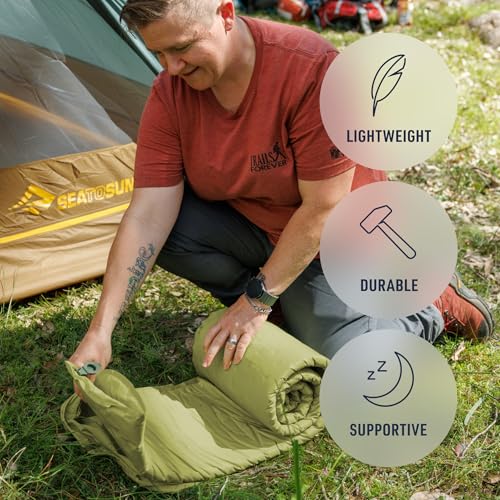 Sea to Summit Camp Plus SI Sleeping Mat - Rectangular, Regular Size, 72 x 25.2 inches