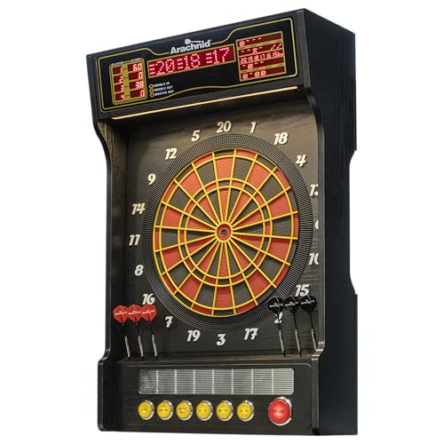 Arachnid Dartcade 15.5" Electronic Arcade-Style Dartboard with 41 Games