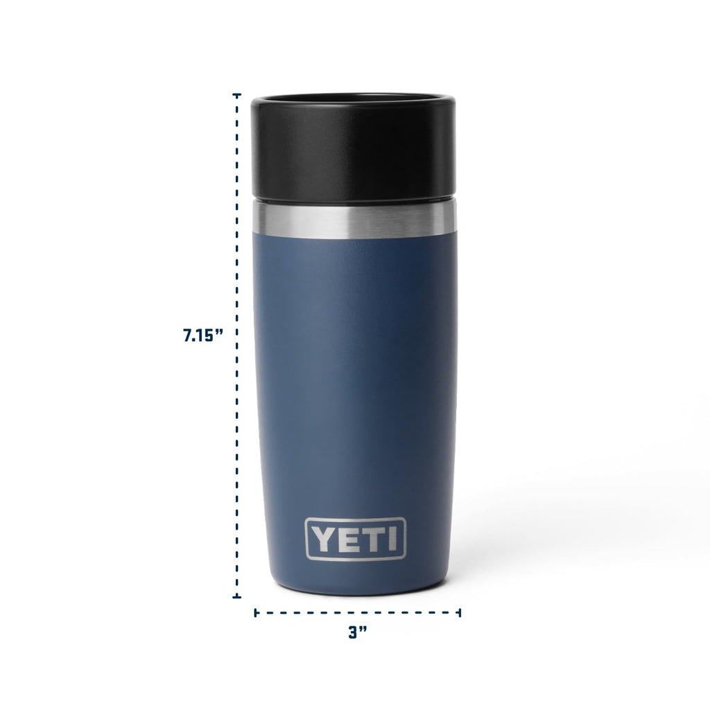 YETI Rambler 12 oz Travel Bottle, Stainless Steel, Vacuum Insulated with Leakproof Commuter Cap, Rescue Red
