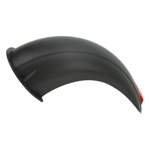 Srliya 10 Inch Electric Scooter Rear Mudguard with Lamp Red Light Scooter Splash Guard Replacement Accessory