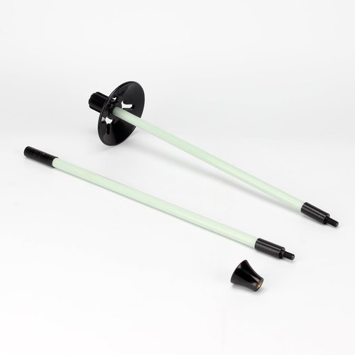KVMORZE Golf Flagstick, Golf Pole Pin Flagpole Portable Detachable Design, Practice Putting Green Flag Stick for Yard Club, Backyard GolfCourse 3FT Heights Available, 1 Pack (1, Medium)