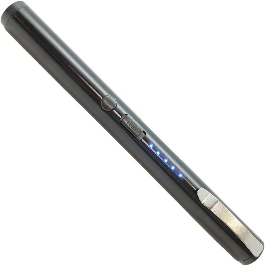 Streetwise Pain Pen Stun Gun - 25,000,000 Volts Tactical Self-Defense Tool | USB Rechargeable, Compact Design