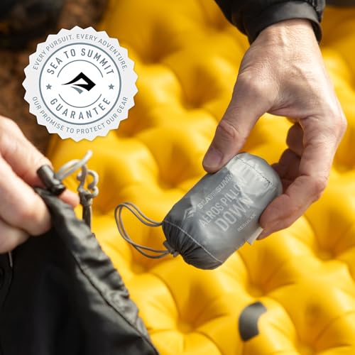Inflatable Down Travel Pillow for Camping & Backpacking - Ultralight & Packable