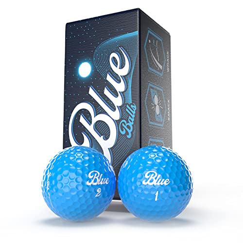 LED Light Up Golf Balls - Glow in The Dark Night Golf Funny Gift