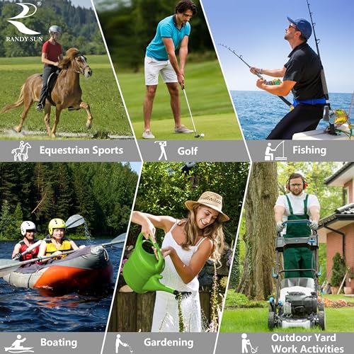 RANDY SUN Waterproof Ankle Socks - Unisex Cycling, Hunting, Fishing, Running 2 Pairs Sky & Black Ultra-Thin No Show Socks