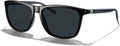 MERRY'S Polarized Aluminum Sunglasses - Vintage Style for Men and Women | Model S8286