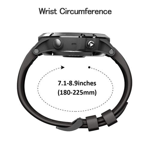 ANCOOL for Garmin Fenix 5X/7X/6X Watch Band Quickfit 26mm Watch Bands Compatible with Fenix 6X Pro/5X Plus/7X Pro/8 51mm(Black)