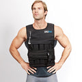40 lbs Weighted Vest with Shoulder Pads - Adjustable 20-150 lbs Men Women