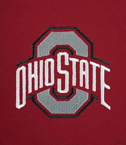 Ohio State Buckeyes NCAA Poly Mesh Men's Polo - Medium, Team Color