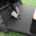Black Trim Yamaha Drive 2 Golf Cart Floor Mat 2017-Up - Precise Fit, Anti-Slip