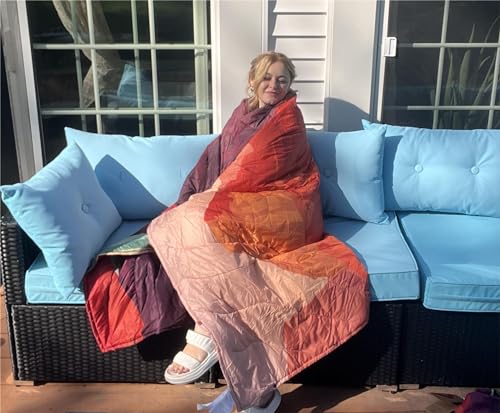 KingCamp Camping Blanket - Lightweight 79x57in Waterproof Travel Quilt