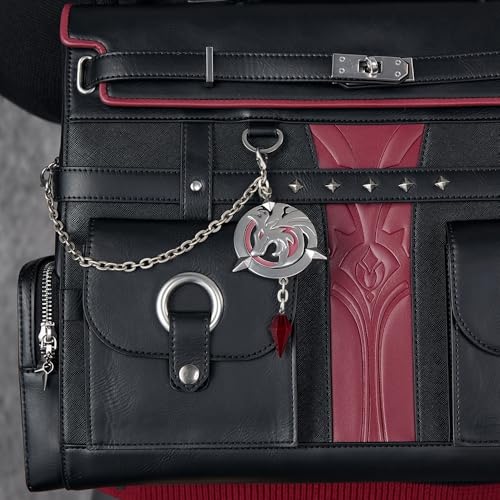 Genshin Impact Wriothesley Backpack - Gaming Themed Leather School Bag