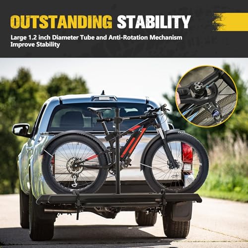 BUNKER INDUST Bike Frame Adapter BIKE-70LBS for Bicycle Rack, Adjustable Steel