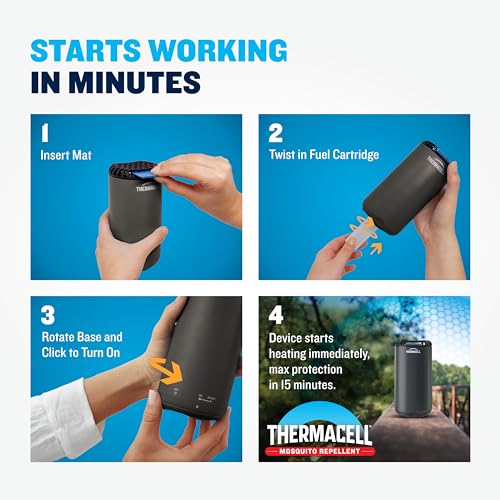 Thermacell 300-Hour Fuel-ZoneGuard Mosquito Repellent Refills Pack – Genuine, EPA-Registered, Scent-Free, for Outdoor Mosquito Protection