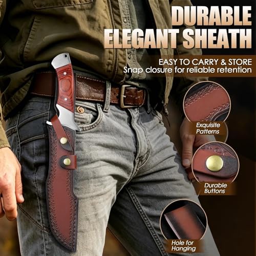 Purple Dragon Heavy Duty Machete Brown for Tree Cutting & Bushcraft