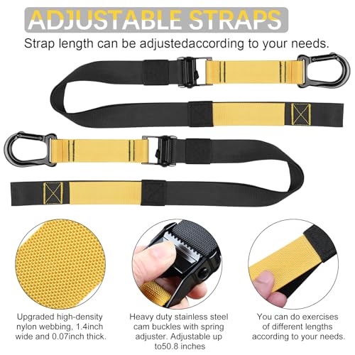 Home Resistance Training Kit with Handles, Door Anchor & Workout Guide