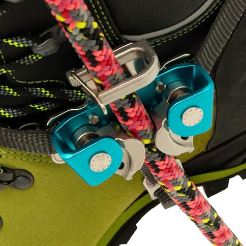 Climbing Rope Ascender Notch Jet Step II Dual Cam Foot Hardware 8–13mm