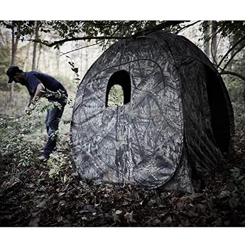 Doghouse Run & Gun Hunting Blind - Lightweight 2 Person Mossy Oak Break-Up