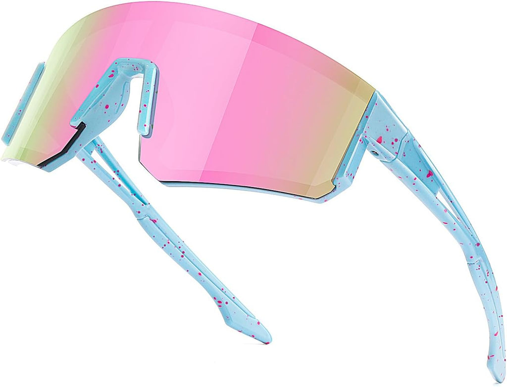 SEKKAF Youth Baseball Sunglasses - Lightweight Sports Eyewear for Kids Aged 6-12 | Perfect for Softball & Cycling