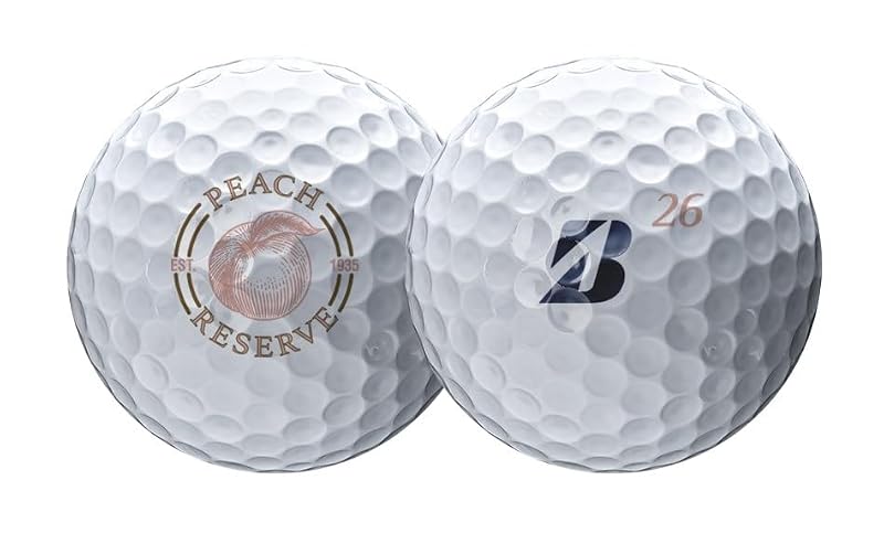 Bridgestone Golf Tour B RX Peach Reserve Golf Balls - Distance & TOUR Performance