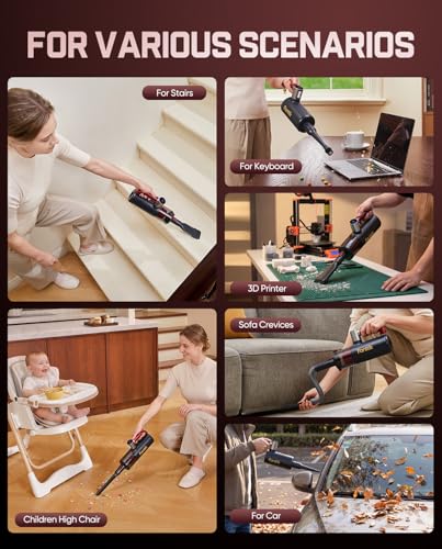 Fanttik Cruise V11 APEX Cordless Handheld Vacuum Cleaner with 4-in-1 Attachments