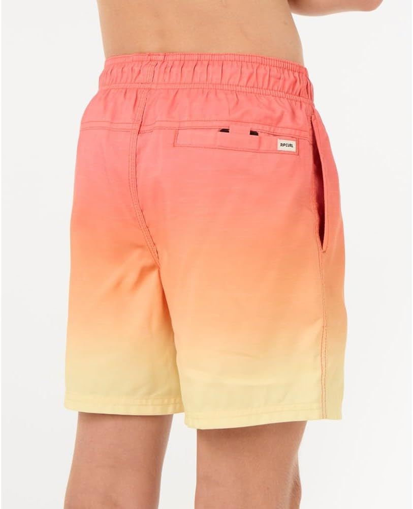 Rip Curl Boys' Fade Volley Boardshorts - Stylish Swimwear for Active Kids | Quick-Dry Fabric