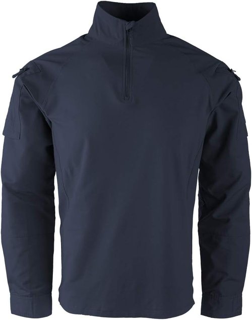 LA Police Gear Men's Combat Shirt - Lightweight Long Sleeve Tactical Uniform Shirt for Comfort
